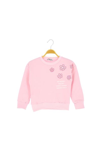 Erol 123-01-25 Μπλούζα για κορίτσι - Floral printed, 2 κλωστές, Şrd 2/10 Years