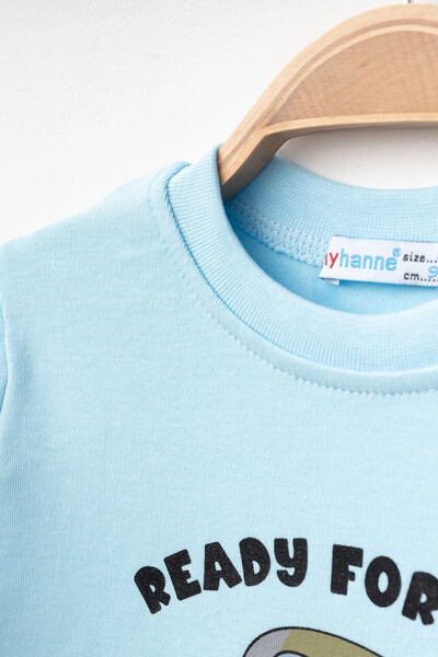 My Hanne Ready Araba Baskılı Erkek Bebek Pijama Takımı