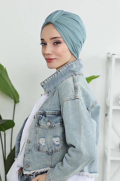 Aisha's Design موديل B-68 بونيه قطني ممشط