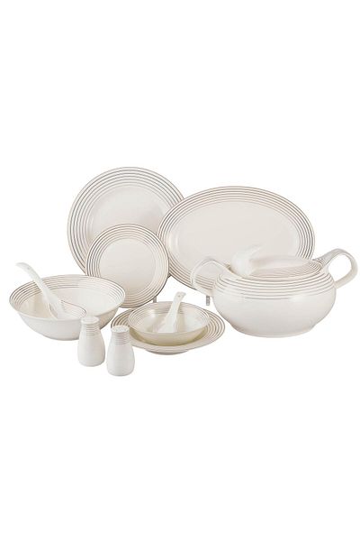 Dania Porcelain dining set, 75 pieces, serves 12 people