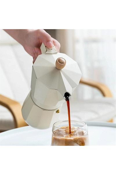 MUKKO HOME Mokapot 6-Cups Coffeehutt Bigg Coffee Coffee Brewing Coffee Equipment Italian Filter Coffee Machine