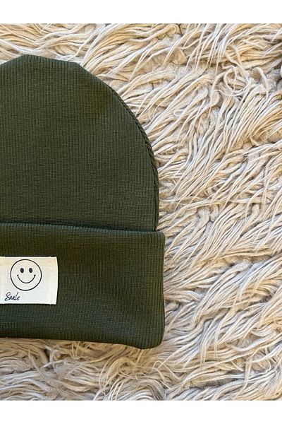 enes baby Pack of 2 Smile Smiley Face Stretchy Camisole Beanie
