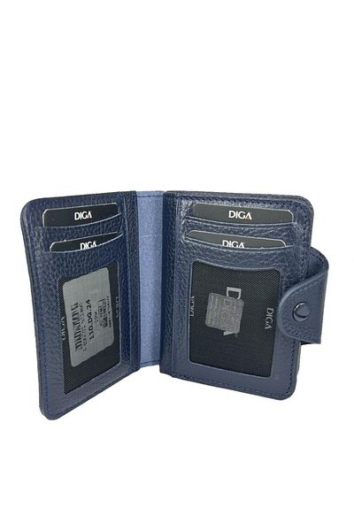 Cantayurdu Πορτοφόλι Diga 110 Navy Blue από γνήσιο δέρμα για κάρτες