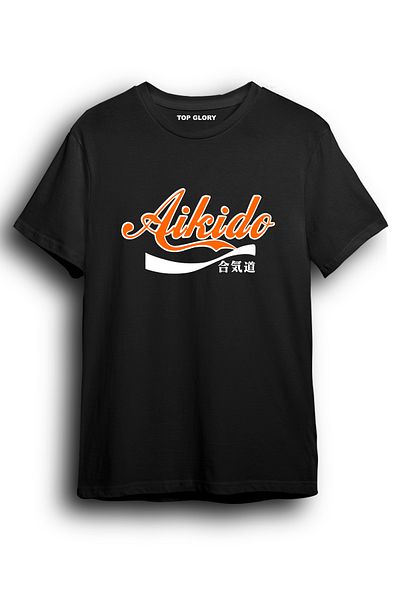 TOP GLORY Προσαρμοσμένο σχέδιο T-Shirt Aikido - AW1007