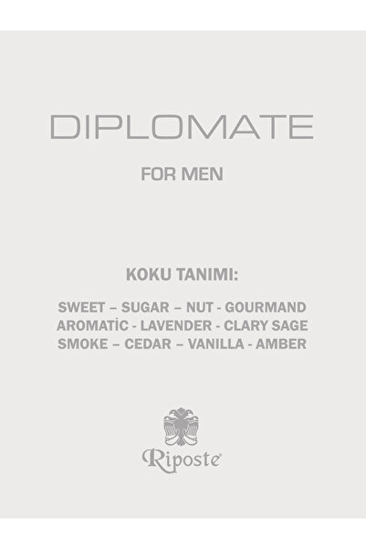 Riposte Diplomate Erkek Parfüm 100 ML