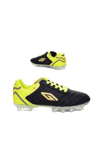 Walked Dugana Black Yellow 2101 Pantofi de fotbal pentru baieti