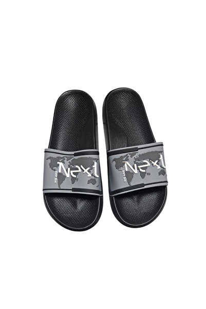 GEZER Men's Anatomical Grey Sole Beach and Bath - Pool, Balcony, Terrace, Ev, Gym and Street Slippers