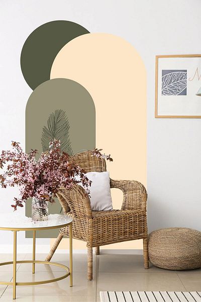 Piksel Grafik Αυτοκόλλητο τοίχου με φτερά Bohemian 3 Block