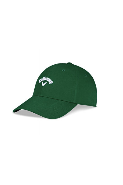 Callaway قبعة Hw Cg Heritage Twill Lucky للرجال باللون الأخضر