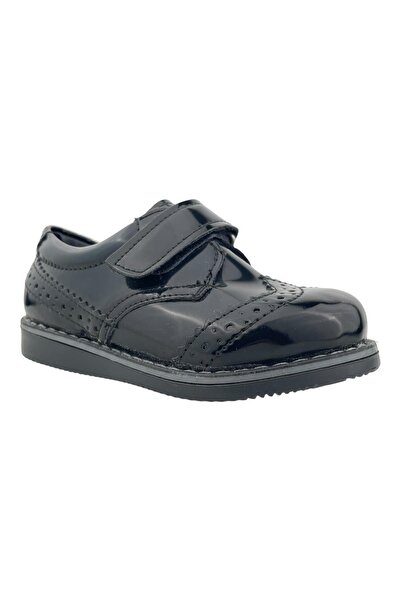 Nubebe Patent Leather Boys' Shoes Black Patent Leather