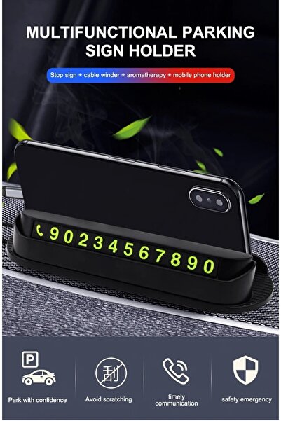 Genel Markalar Araç içi Telefon Numaratör Araç Park Telefonu Premium Kokulu T...