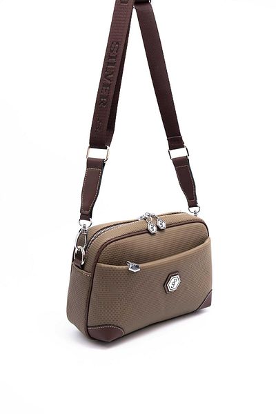 Silver Polo Geantă de damă Silver & Polo L.Khaki - Maro SP1094