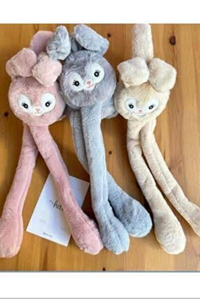 bisiylerbisiyler Hareketli Peluş Kulaklık Oynar Kulaklı Sesli Tavşanlı Peluş Kulaklık