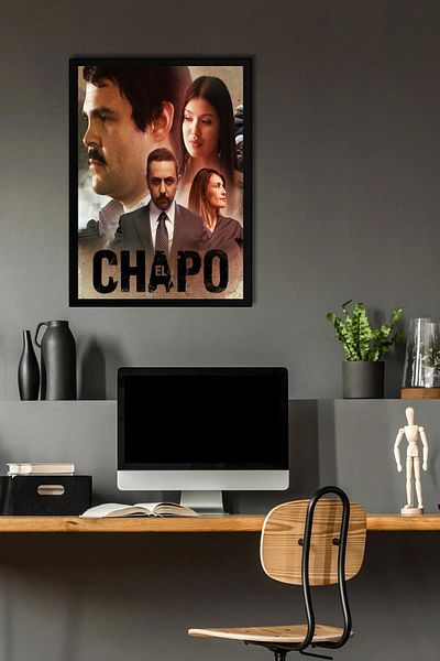 Saturn El Chapo Framed Painting - Tv Series Poster Poster Painting