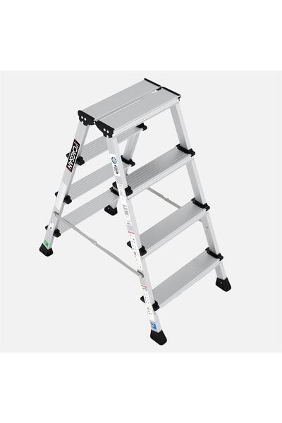 Genel Markalar 4 Basamaklı Çift Çıkışlı MR111 Alüminyum Merdiven