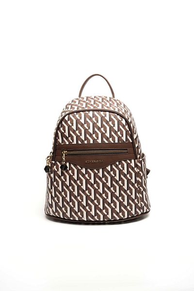 Silver Polo Γυναικείο σακίδιο πλάτης Silver & Polo Brown SP1161