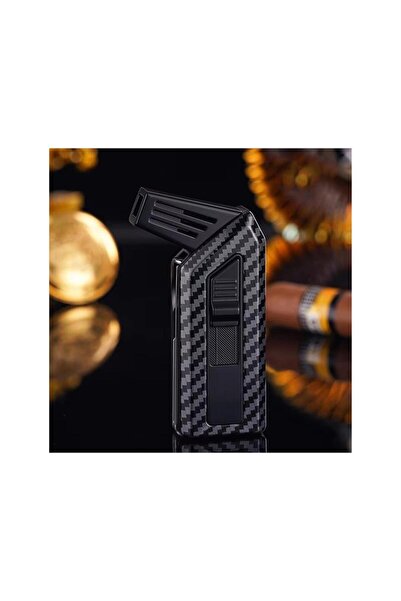 Cantayurdu Flabox Aletli Pipo Çakmağı Desenli Siyah