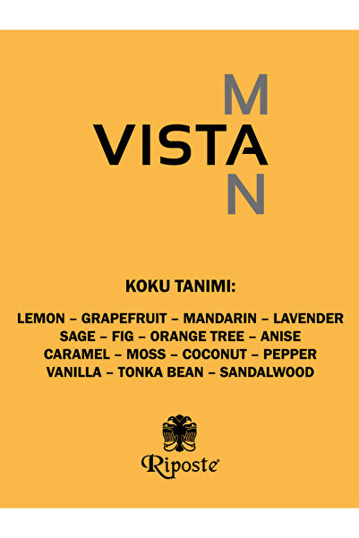 Riposte Vista Erkek Parfüm 100 ML