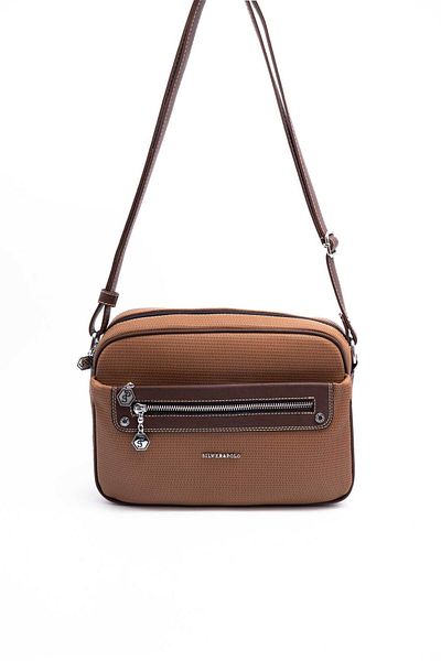 Silver Polo Geantă de damă Silver & Polo Caramel - maro SP753