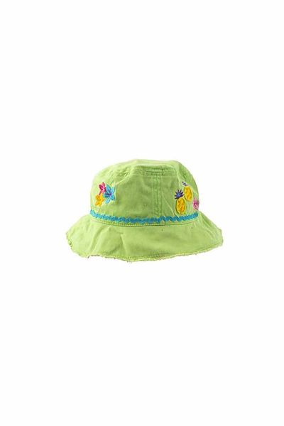 Stephen Joseph Green Flamingo Patterned Baby Girl Hat