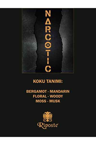 Riposte Narcotic Erkek Parfüm 100 ML