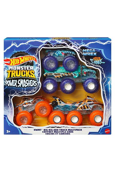 HOT WHEELS Hyj29 Hot Wheels Monster Trucks Power Multi Pack