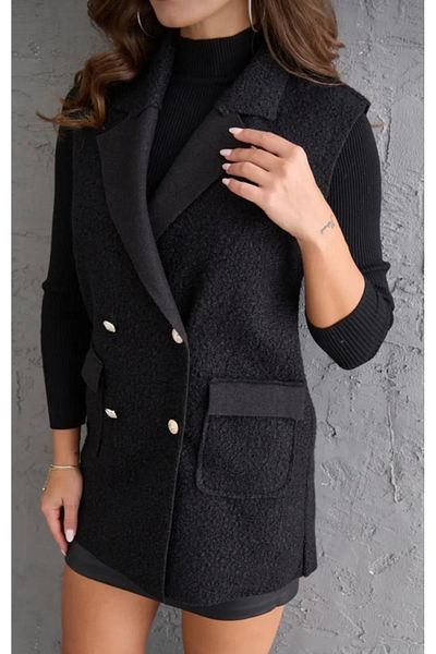 PANCAARTE College Button Buckle Vest