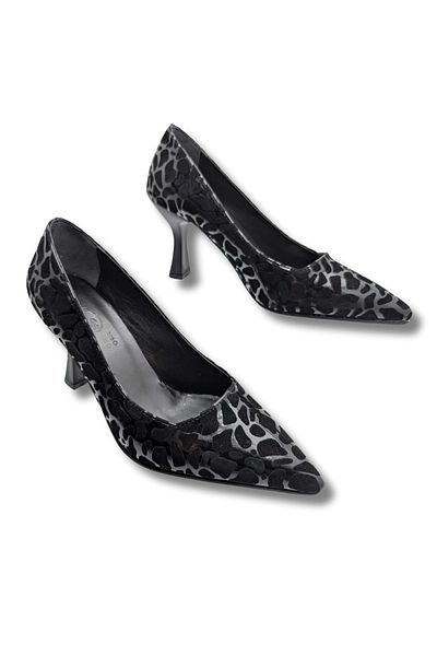 ÇİĞDEM KUNDURA Stralende Women's Leopard Patterned Stiletto