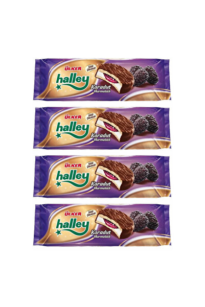 Ülker Halley Karadut Marmelatlı 236 gr 7 li x 4 Adet