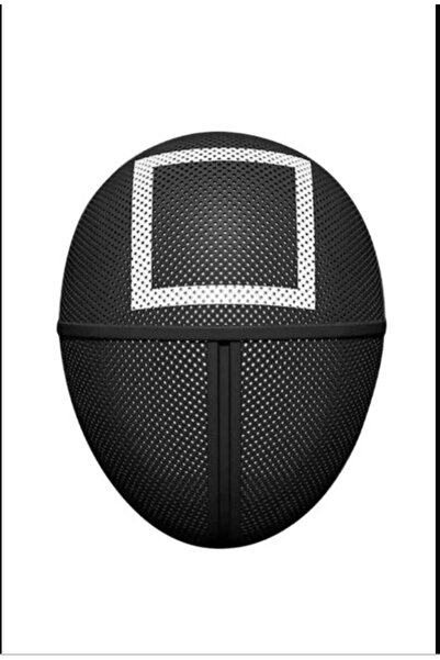 PartAntalya Squid Game Yüz Maskesi Squid Game Kare