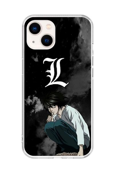 Dali Design حافظة شفافة متوافقة مع هاتف iPhone 14 بتصميم L