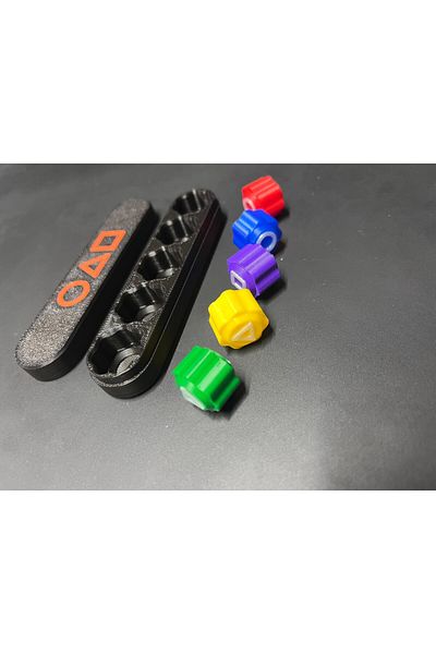3DRoboMODA Squid Game 5 Stone Game Convenient Special Boxed Collectible and Gift