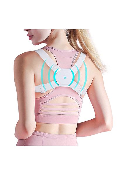 Lurette Corset vibrant pentru postură verticală Corset pentru corectarea posturii anti-bucurătoare Corset pentru spate Corset pentru sportiv