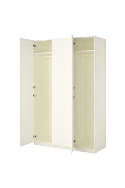 IKEA PAX/FORSAND, PAX gardırop, beyaz, 150x60x236 cm