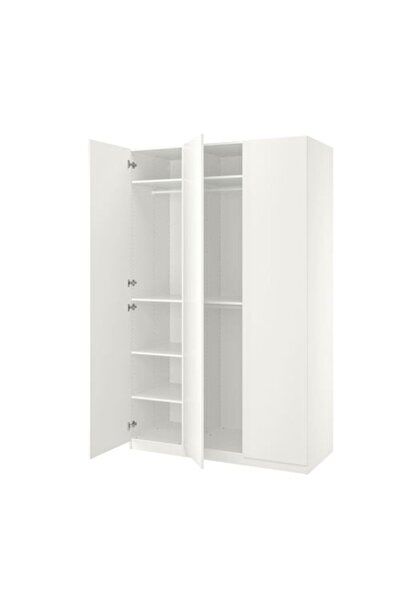 IKEA PAX/FORSAND, PAX gardırop, beyaz, 150x60x236 cm
