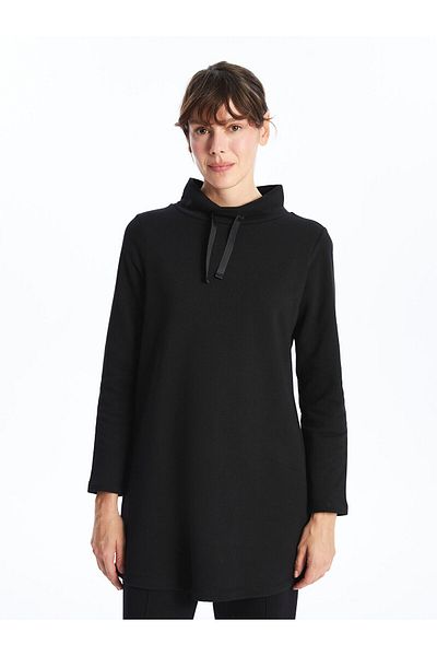 LC Waikiki Half Turtleneck Women's Thick Sweatshirt Tunic