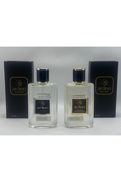 Ardino En Sevilenler Erkek Parfümü EDP E-3 Dünya & Kadın Parfümü EDP K-14 Kırağı 50 ml