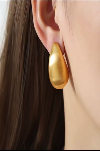 DEMOKAN Women's Earrings Special Series Matte Color Plated Drop Tarnish Free Earrings