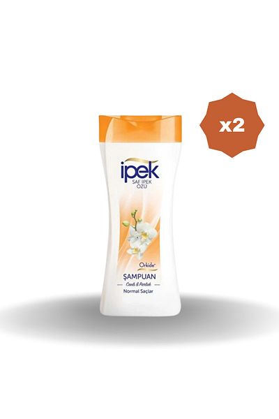 İpek Orchid Extract Shampoo for Silky Normal Hair 480 ml - (2 Pcs)