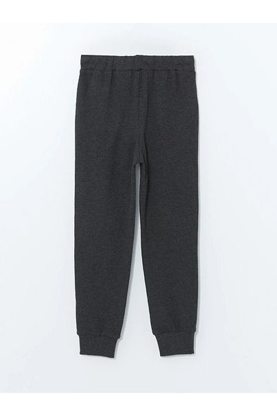 LC Waikiki LCW Kids Anthracite Boy's Jogger Sweatpants με ελαστική μέση