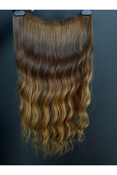 Suzan Peruk Yarımay çıtçıt U part PArça +Mini 2 yan çıtçıt Hediye.Gerçek Doğa...