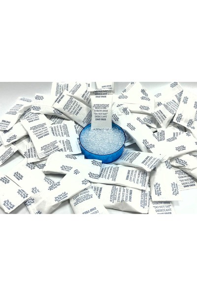 Valley 1 Gr Silikajel Nem Alıcı Rutubet Giderici Küf Önleyici Silika Jel Mama Kabı Kurutucu 50 Adet