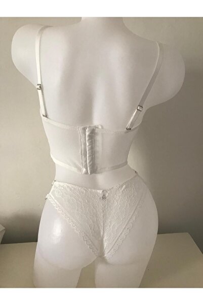 chiara grazia Біле мереживне бюст'є Chiara Grazia BST 0028