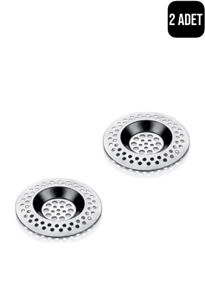 CocoVia (2 ADET ) Paslanmaz Çelik Uzun Ömürlü Geniş Delikli Lavabo Süzgeci / ...