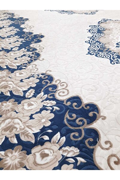 Pınarçeyiz Sarar Embos baskı 6m2 polar halı örtüsü lastiksiz