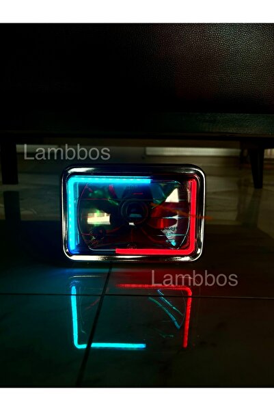Lambbos Cg Led Far Komple Nikel Karartma Şimşek Etkili