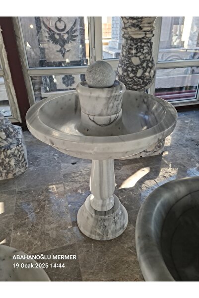 ABAHANOĞLU MERMER mermer süs havuzu, mermer şelale, mermer salon fıskiyesi, m...
