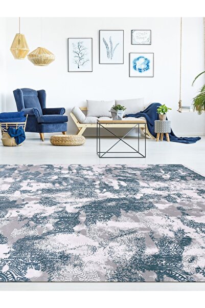 Emin Halı Galaxy Koleksiyonu 13620 Bambu Dokulu Viskon Akrilik Salon Mutfak A...