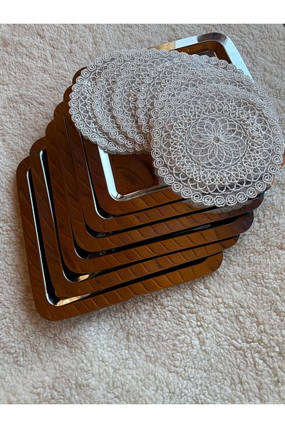 DGN Patterned 6-Piece Presentation Napkin