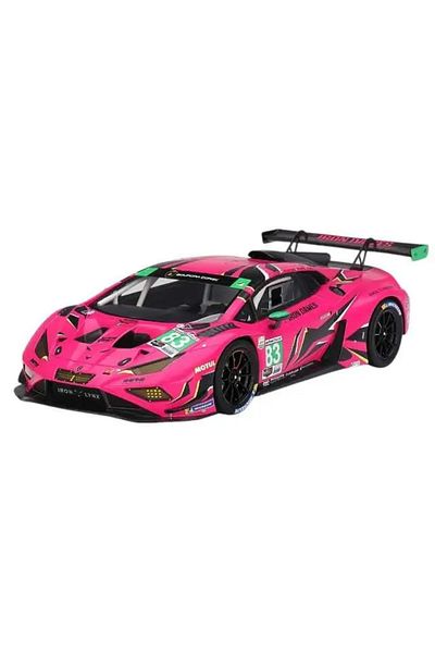 mini gt 1/64 Lamborghini Huracan Gt3 Evo2 # 83 Iron Dames 2023 Imsa Daytona 24 Hrs